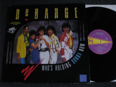 DeBarge-Who´s Holding Donna Now 12 inch Maxi LP-1985 Germany-RCA Records-ZT40214