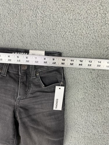 Sonoma Goods For Life Boys Straight Gray Denim Adventure Jeans Size 4 Regular - Picture 2 of 8