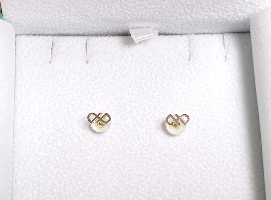 StoneHenge 14K Rose Gold Earrings P1085 Korea Jewelry | eBay