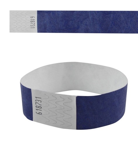 10 x Plain Tyvek Paper EVENT WRIST BANDS Festival Party Hen Do Kids Security ID - Picture 8 of 12