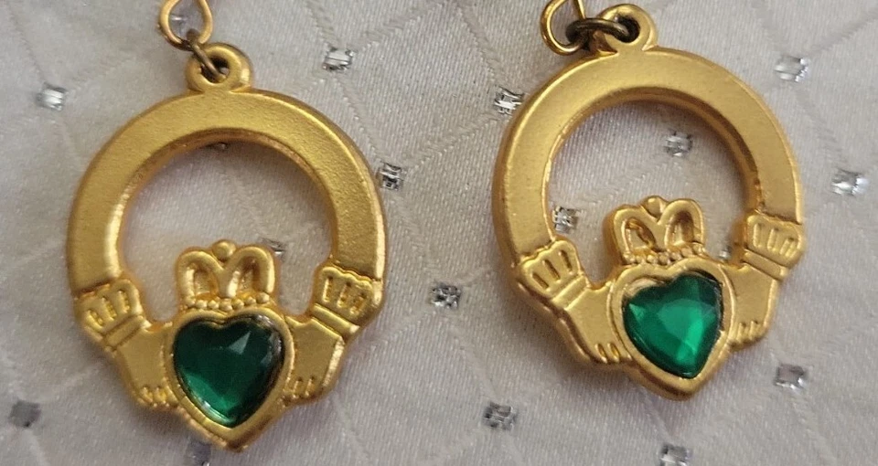 Russ Irish Accents Rhinestone Earrings Surgical Steel - Изображение 4 из 4