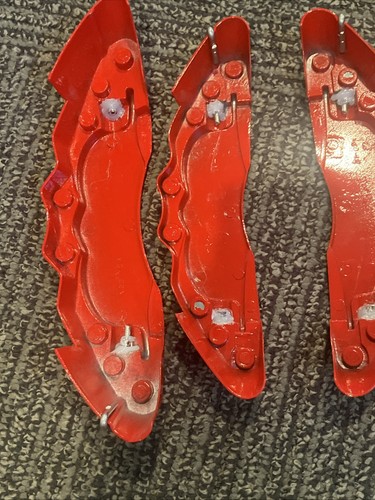 Red Mazda CX 3 MX 5 Brake Caliper Covers for Mazda CX-5 3 6 CX 30 - Picture 9 of 9