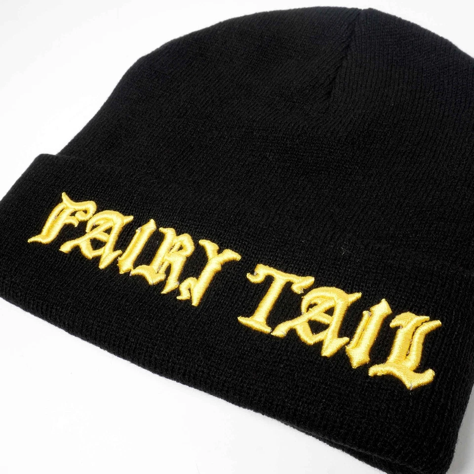 Gorro con puños unisex bordado con logotipo de Fairy Tail Guild Foto 3 de 4