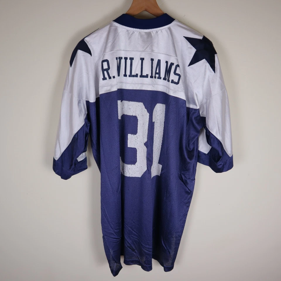 Roy Williams Dallas Cowboys Reebok NFL Throwback Jersey 2004 Adult 2XL 27x31 - Imagem 2 de 4