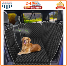 XXL Truck Dog Hammock  Flip Seats, Waterproof, Mesh, Crew Cab/SUV, Easy Clean