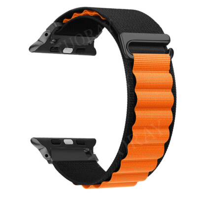 Nylon Armband Loop für Apple Watch 11 10 9 8 7 6 5 4 3 38-44-46mm Ultra 3 49mm