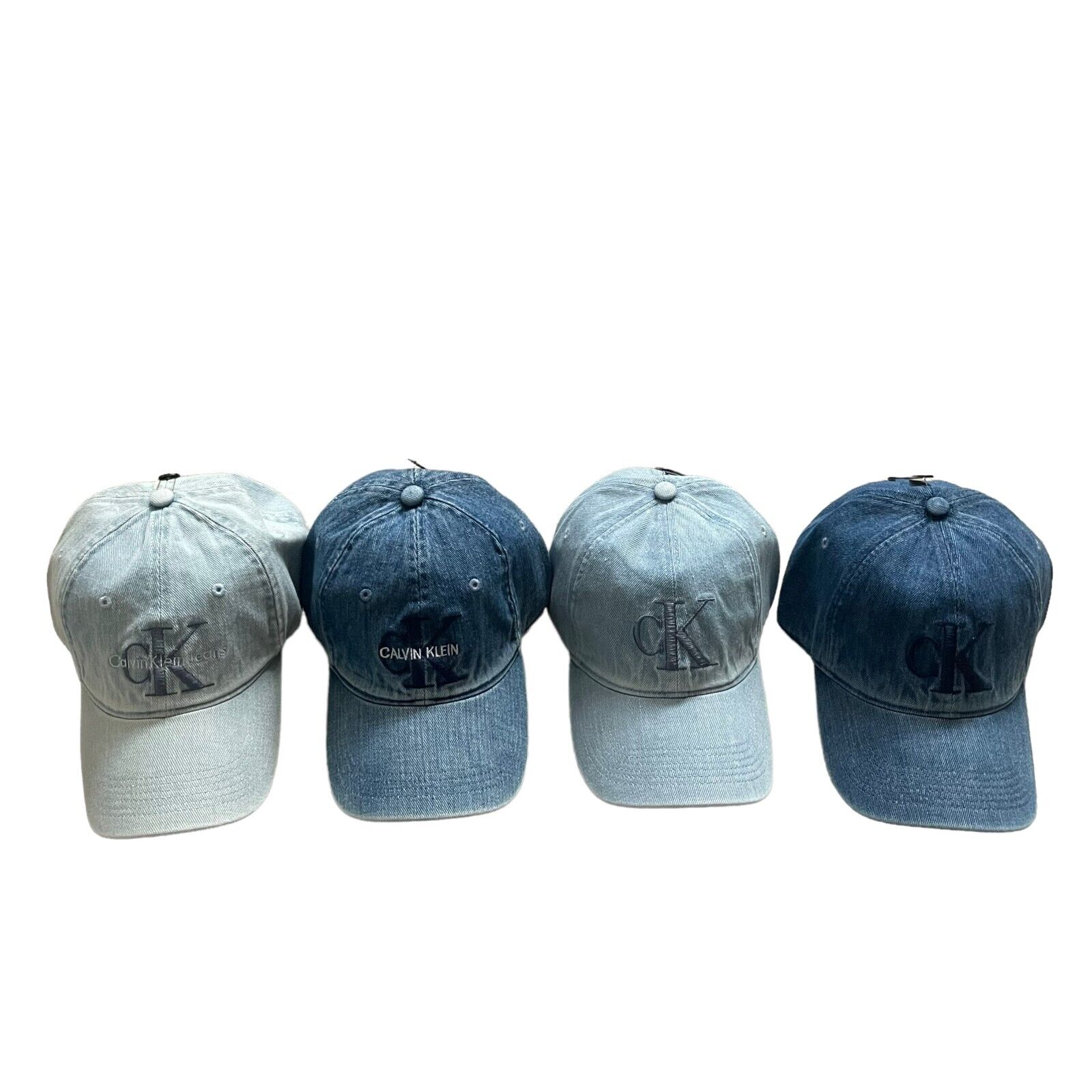 Men\'s Hat Denim Monogram Baseball | Cap Logo NWT Calvin Embroidered Logo CK eBay Klein