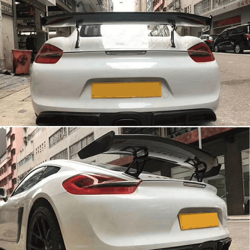 Alerón trasero alerón trasero labio alerón para Porsche Cayman Boxster 718 981 986 987 - Imagen 13 de 14