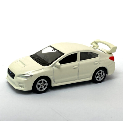Subaru WRX STi VA Sedan White Welly 1:60 1:64 Series Scale Toy Car