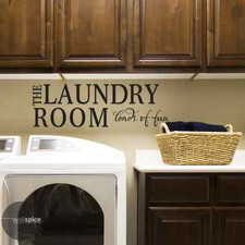The Laundry Room Loads Of Fun Vinyl Wall Decal Sticker