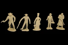MARX Gunsmoke Matt Dillon TV Western Character figs  resin toy soldiers playsets
