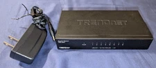 TRENDnet 8-Port Unmanaged Gigabit Desktop Switch Metal 8 x 1Gbps Ports TEG-S83