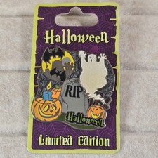 WDW Disney World 2009 HALLOWEEN PIN GHOST in GRAVEYARD PIN LE 1000! - PP #72354