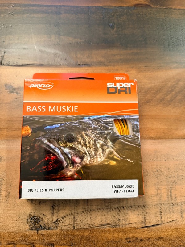 AirFlo SuperDri Bass Muskie WF-7-F - Never Used