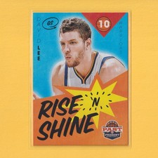 2012-13 Panini Past & Present Rise 'n Shine #17 David Lee (A)