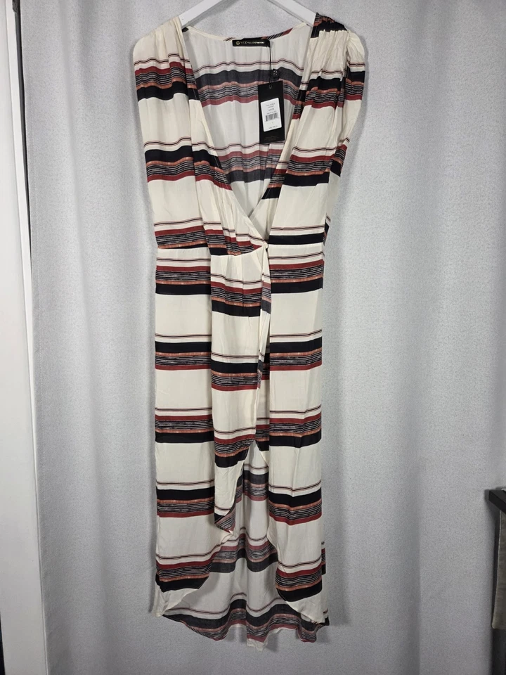 Новый с Ярлыками Vix Paula Hermanny богемное тайский Жизель кафтан прикрыть платье женщин L $198 - Изображение 3 из 4