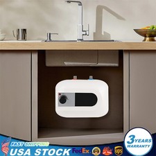 Electric Water Heater Kitchen Instant Hot Water Heater Mini-tank Heater 110v