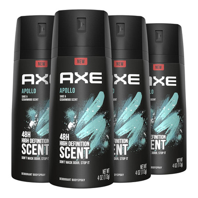 Apollo Body Spray Deodorant for Long-Lasting Odor Protection, Sage & Cedarwood D