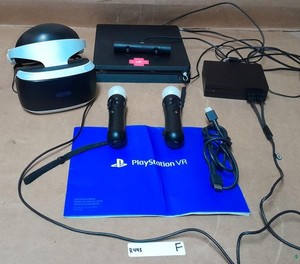 SONY PLAYSTATION 4 CUH-2015A VR PSVR VIRTUAL REALITY HEADSET BUNDLE ! R445 F