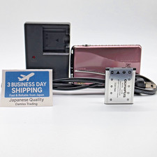 Fujifilm FinePix Z800EXR Pink Digital Camera Near Mint From Japan 60008