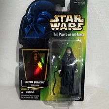Kenner Power of the Force Star Wars Emperor Palpatine 1996 Action Figure Stick