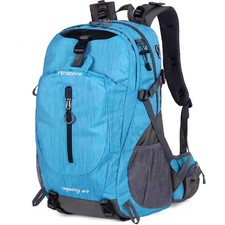 FENGDONG 40L Waterproof Lightweight Hiking,Camping,Travel Backpack for Men Women
