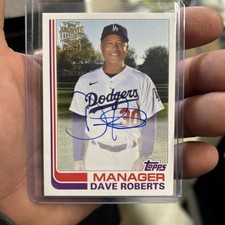 2021 Topps Archives Dave Roberts auto FFA-DR