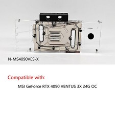 Granzon GPU Water Block For MSI GeForce RTX 4090 VENTUS 3X 24G OC N-MS4090VES-X