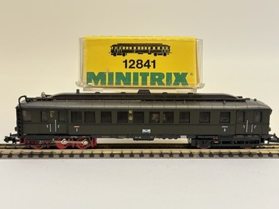 Minitrix 12841 Dieseltriebwagen CC4dvT-27 DRG dunkelgrün 857 Mainz in OVP