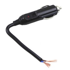 12v To 24v Car Cigarette Lighter Plug Male Head With Indicator Light Vehicle 1pc 12v To 24v Car Cigarette Lighter Plug Male Head With Indicator Light Vehicle 1pc