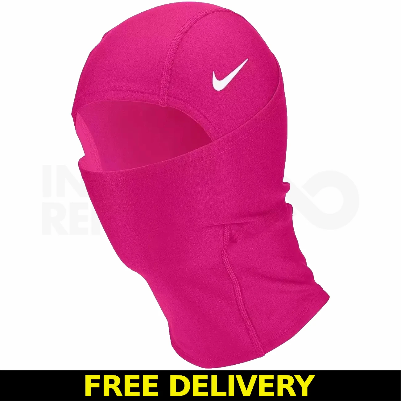 Nike Pro Therma-Fit Hyperwarm Balaclava Hood Ski Running Training Face Mask Pink