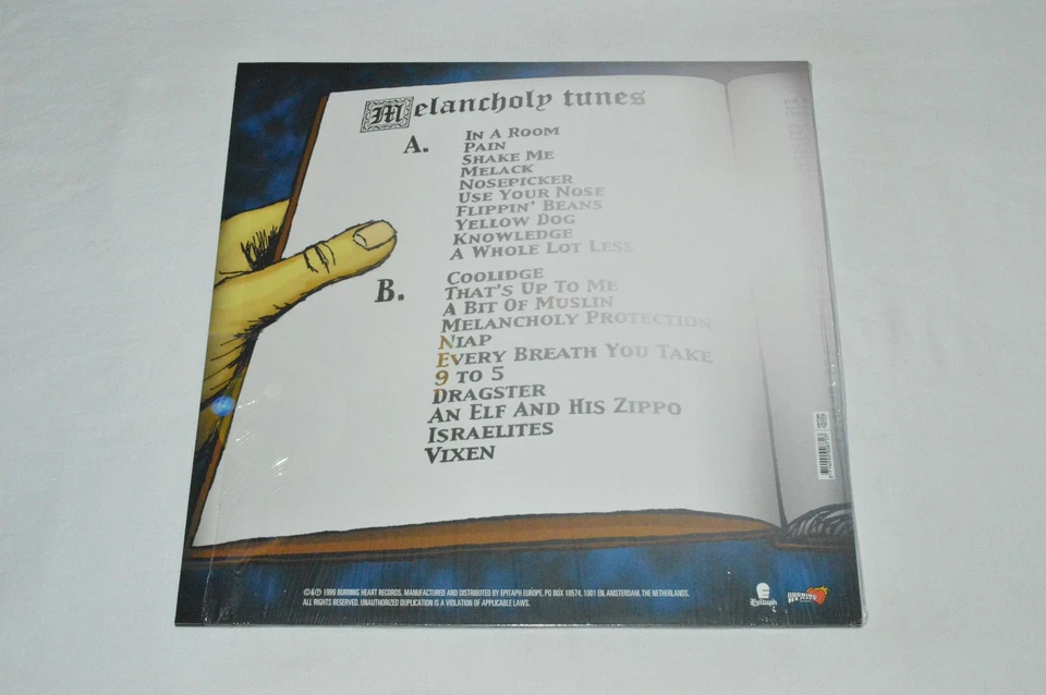 MILLENCOLIN The Melancholy Collection LP 2022 Netherlands Yellow Colored Vinyl - Image 2 of 4