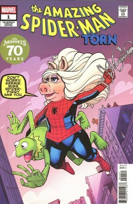 Amazing Spider-Man: Torn #1 (Javier Garron Muppets Variant, 2025)