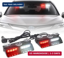 2 In1 Dash Strobe Lights Interior Windshield Lights