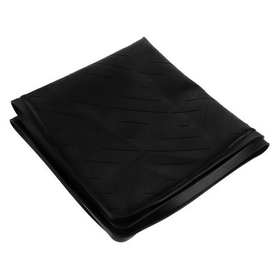 Mini Fridge Silicone Mat with Raised Edge, 20x20'' Under Refrigerator Mat - Mini
