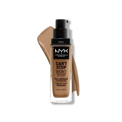 NYX Professional Makeup Can't Stop Won't 30 ml (1er Pack), 15 Caramel - Bild 1 von 4