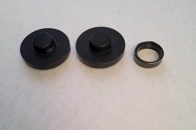 Oura Ring Generation 3 Activity Tracker - Black with two chargers