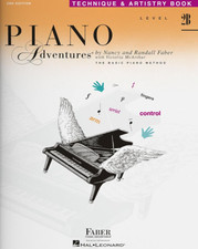 Piano Adventures by Nancy and Randall Faber - Technique  Artistry Book - Leve..