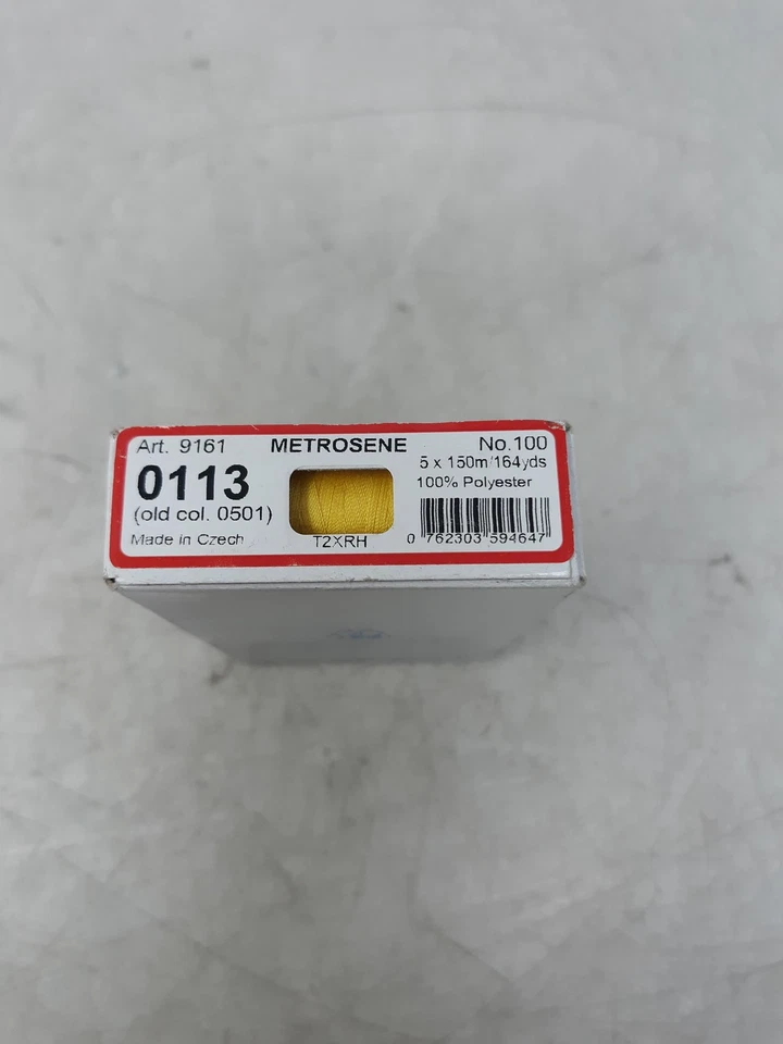 Mettler Metrosene Thread 0113 No.100 Polyester 5x150m Box - Image 4 of 4