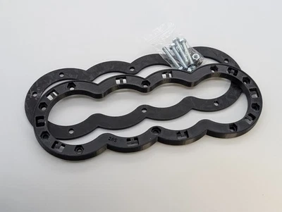Honeycomb Grill Mount ** Compatible with Audi 285mm Front rings ** FREE SHIPPING - Image 1 of 4