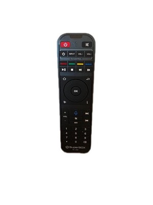 SuperBOX RC-200 Remote Control Infared Voice Control Black NEW