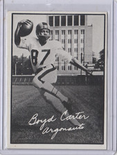 1961 Topps CFL #104 Boyd Carter Ex-Mint +  Set Break