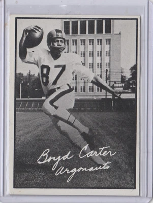 1961 Topps CFL #104 Boyd Carter Ex-Mint +  Set Break - Photo 1/2