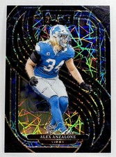 2024 Panini Select Alex Anzalone  #104 TRUE BLACK PRIZM 1/1 His BEST Lions Card