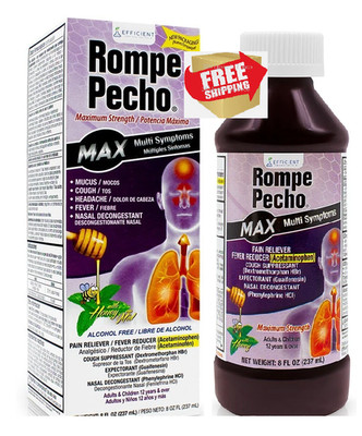 Rompe pecho MAX Multi Symptoms Maximum Strength / Potencia Maxima