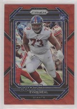 2022 Panini Prizm Rookies Red Wave Prizm 146/149 Evan Neal #367 1u6