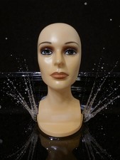 FEMALE MANNEQUIN WIG DISPLAY HEAD. WIG HOLDER. FOAM WIG HEAD