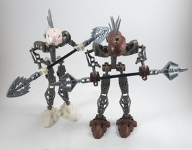 LEGO Bionicle Rahkshi Lot: Set 8588 Kurahk & 8587 Panrahk Complete w/1 x Kraata