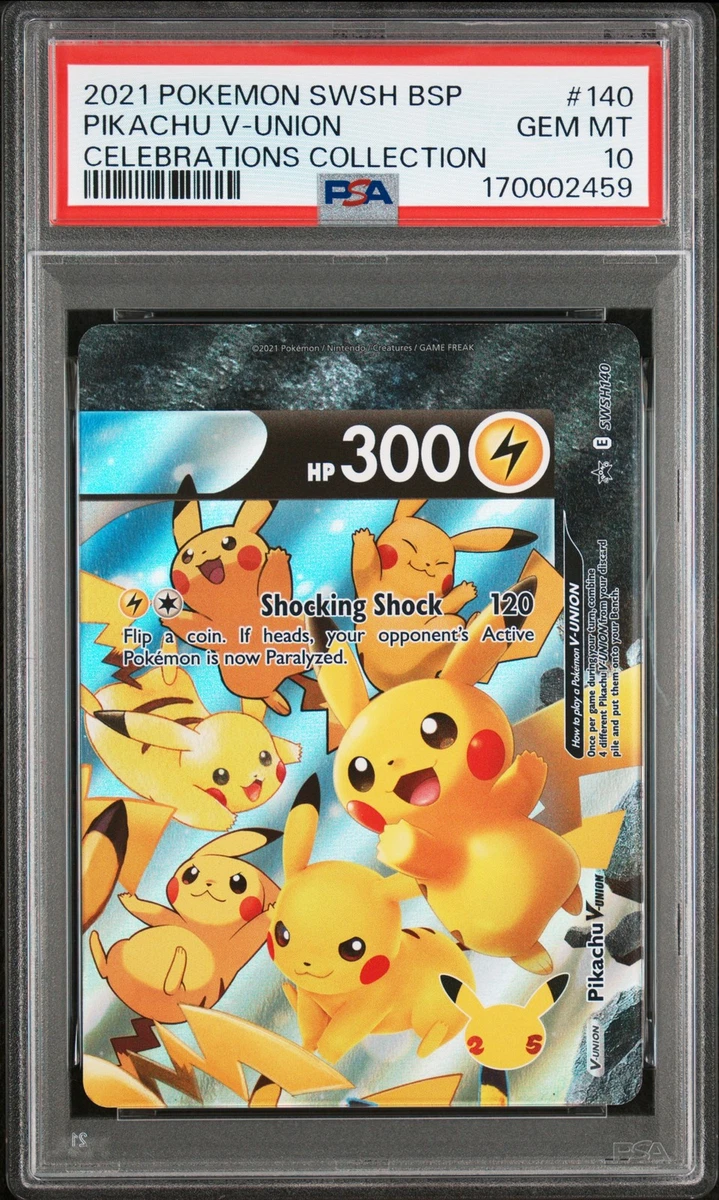 Pikachu V-Union Pokémon TCG Cards for sale | eBay