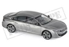 Miniature Car 1/43 Scale Peugeot 508 GT 2018 Artense Grey Diecast Collector
